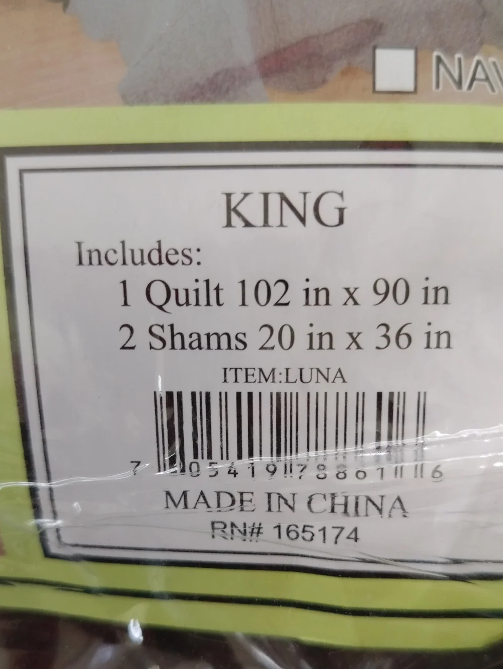 King Size Bed Cover W 2 Shams 🟤 Bown